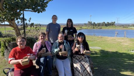 Group picture- Sarah, Millie, Lily, Travis, Liam, Mac